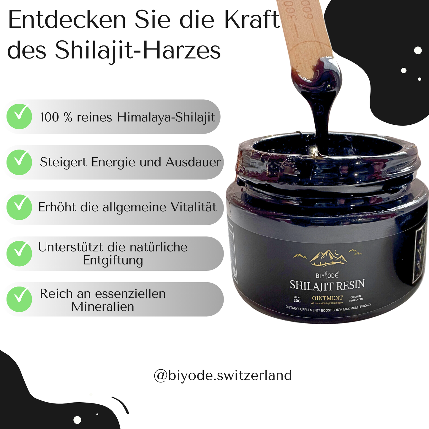 BIYODE Shilajit Resin